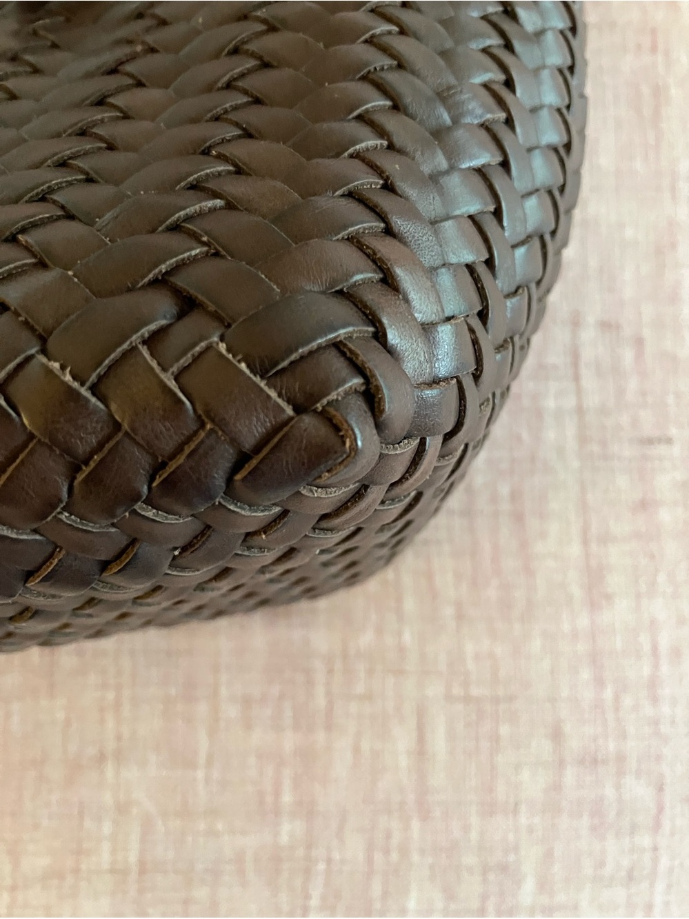 Coach Woven Swing Tote, in Maple - Picture 6 of 10